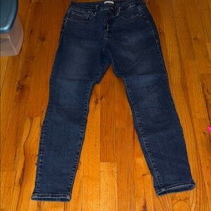 Good American Dark Blue Skinny Jeans